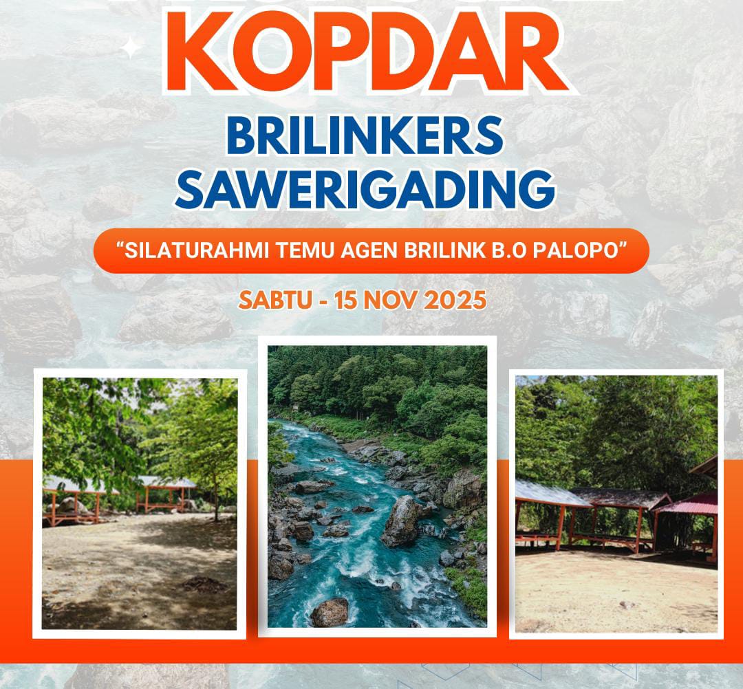 Ratusan Agen BRILink Siap Hadiri Kopdar Sawerigading 2025 di Palopo