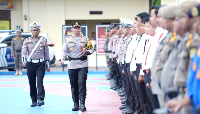 AKBP Fantry Taherong Pimpin Apel Pasukan Operasi Zebra Pallawa 2025