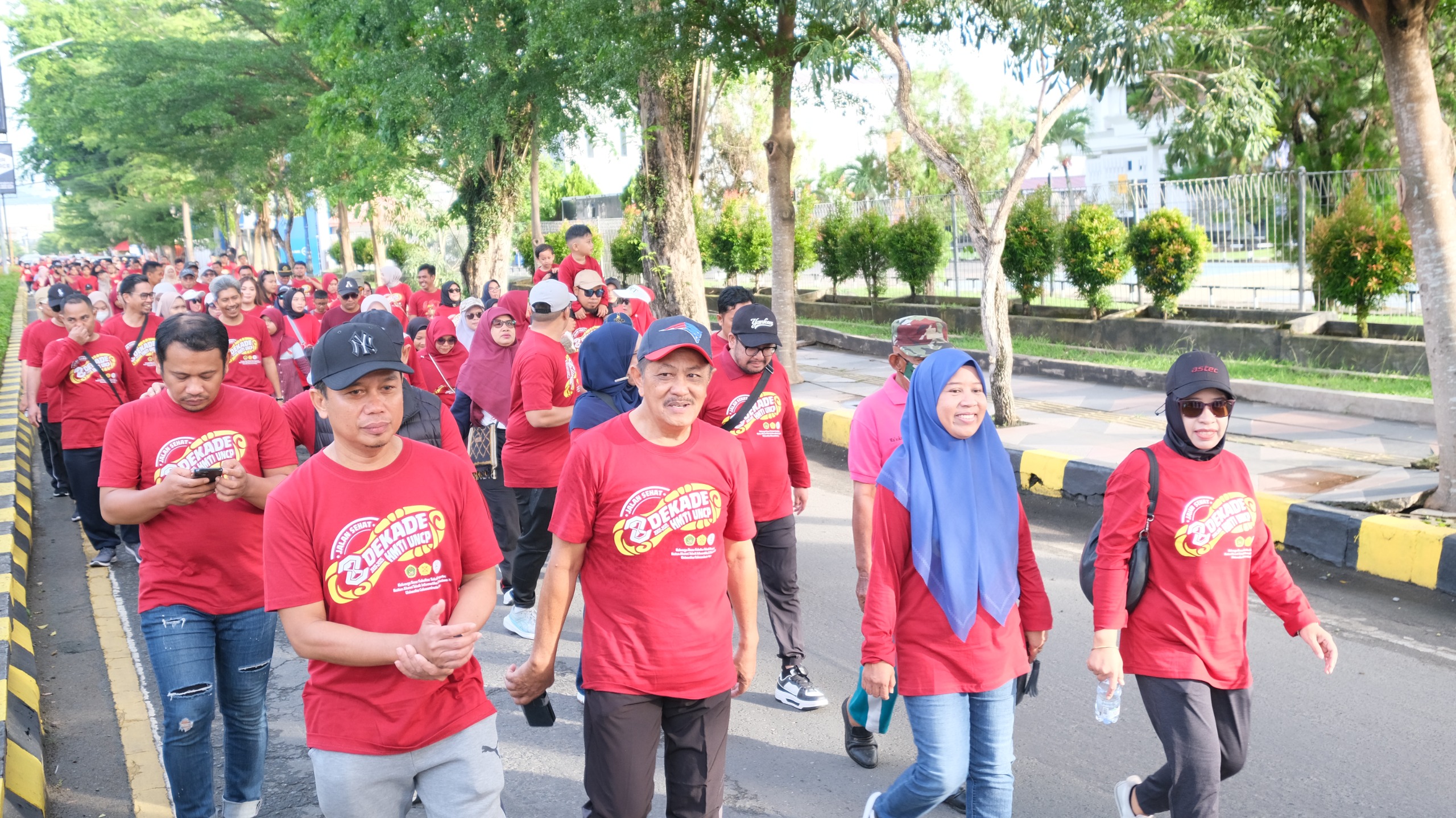 Peringati Dua Dekade, HMTI UNCP Gelar Jalan Sehat dan Reuni Alumni