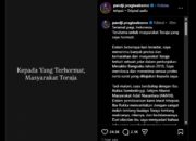 Minta Maaf ke Masyarakat Toraja, Pandji: Saya Akan Lebih Peka