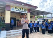 Kapolsek Pitu Riase Tekankan Keamanan Saat Pimpin Upacara Bendera