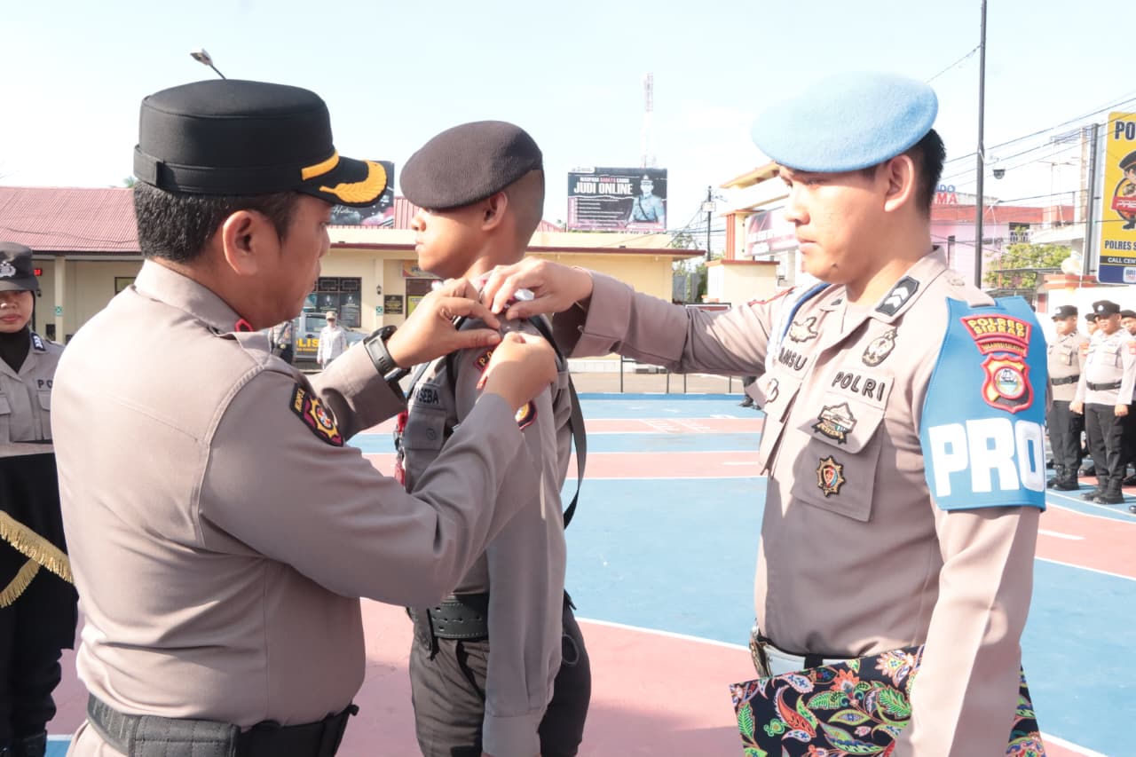 Wakapolres Sidrap Pimpin Pembukaan Latja Bintara Polri SPN Polda Sulsel