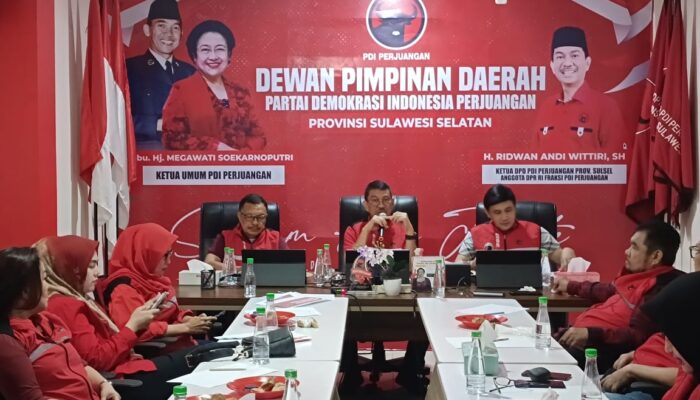 PDIP Sulsel Gelar Konferda dan Konfercab Serentak di Makassar, Ini yang Akan Dibahas
