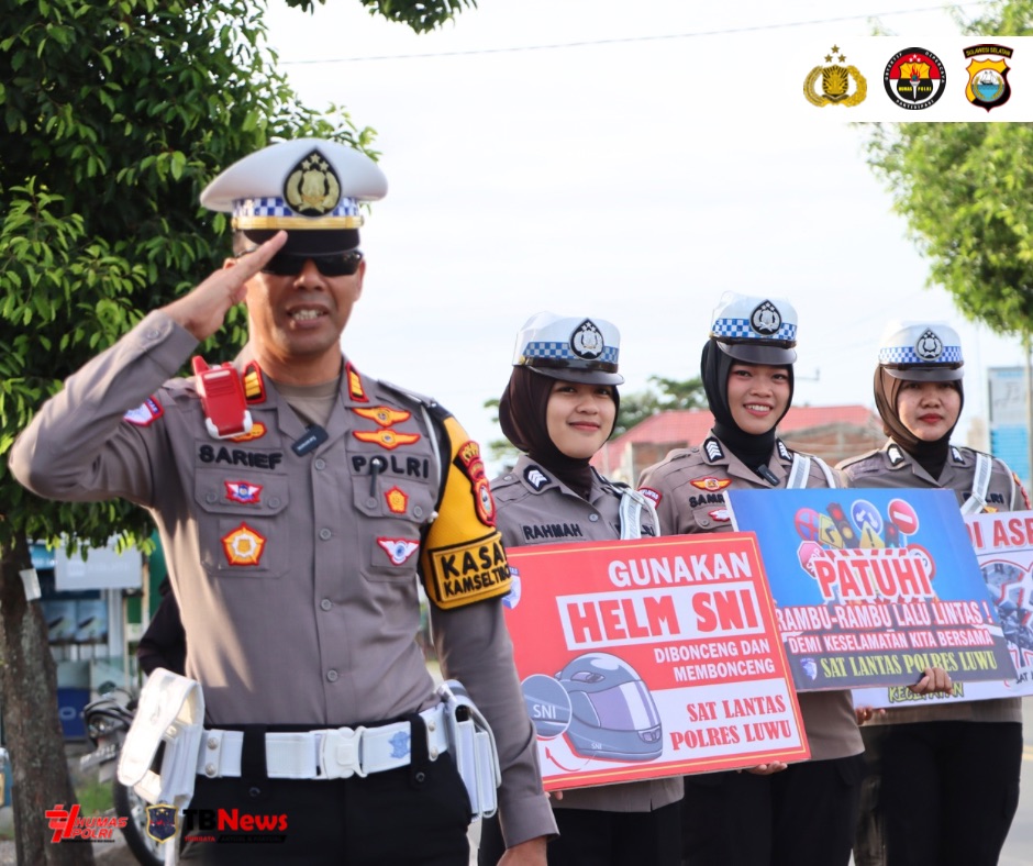 Polres Luwu Siap Gelar Operasi Zebra Pallawa 2025, Ini Fokus Utamanya