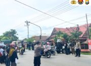 Amankan Aksi Tuntutan Pesangon, Tim Negosiator Polwan Polres Luwu Tunjukkan Aksi Humanis
