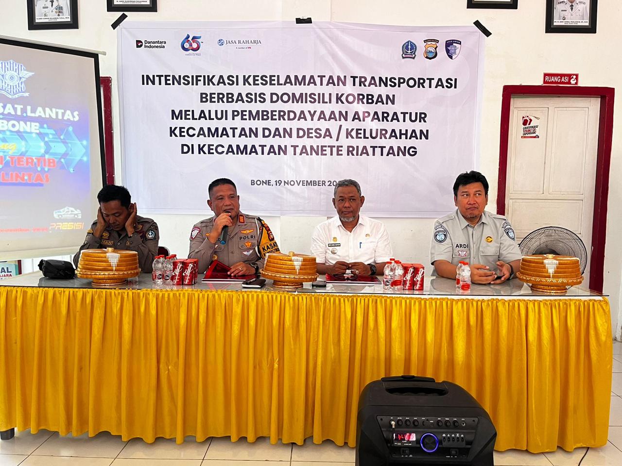 Polres Bone dan Jasa Raharja Intensifkan Edukasi Tertib Lalu Lintas