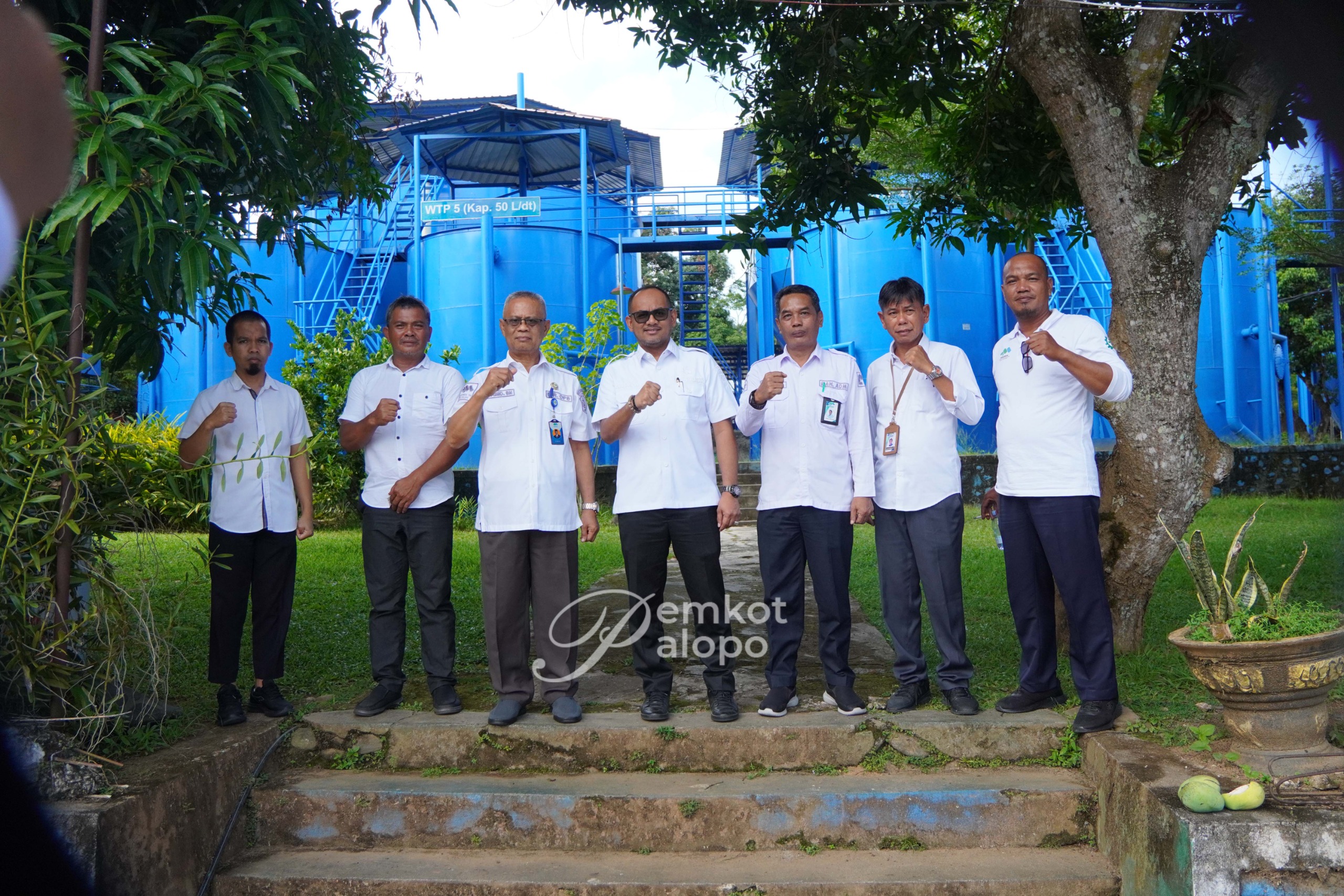 Tindaklanjuti Keluhan Warga, Wawali Palopo Tinjau Langsung PDAM Tirta Mangkaluku