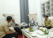 Dirjen Linjamsos Temui Wali Kota Palopo, Mantapkan Program Kampung Siaga Bencana