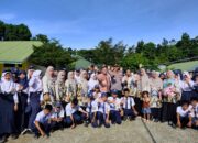 Perkuat Karakter Siswa, Polsek Pituriase Sambangi SMPN 3 Lewat Police Goes To School