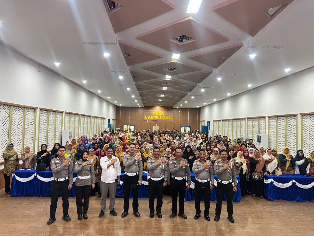 Satlantas Polres Bone Edukasi Guru untuk Tekan Kecelakaan Pelajar