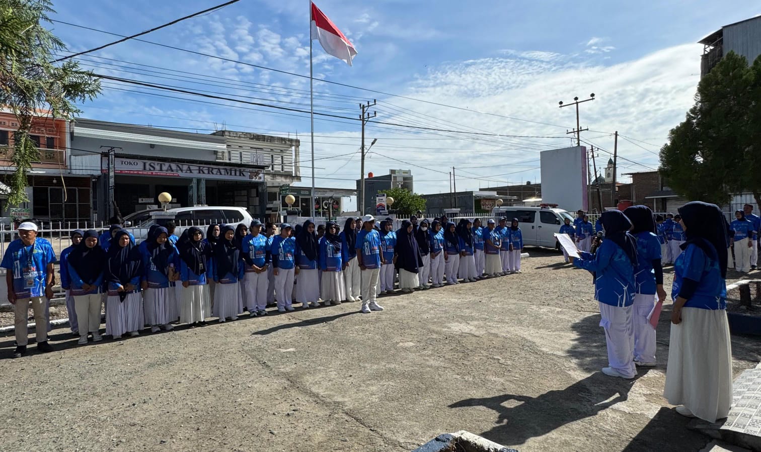 UPT Puskesmas Amparita Gelar Apel Siaga dan Lomba Meriahkan HKN ke-61