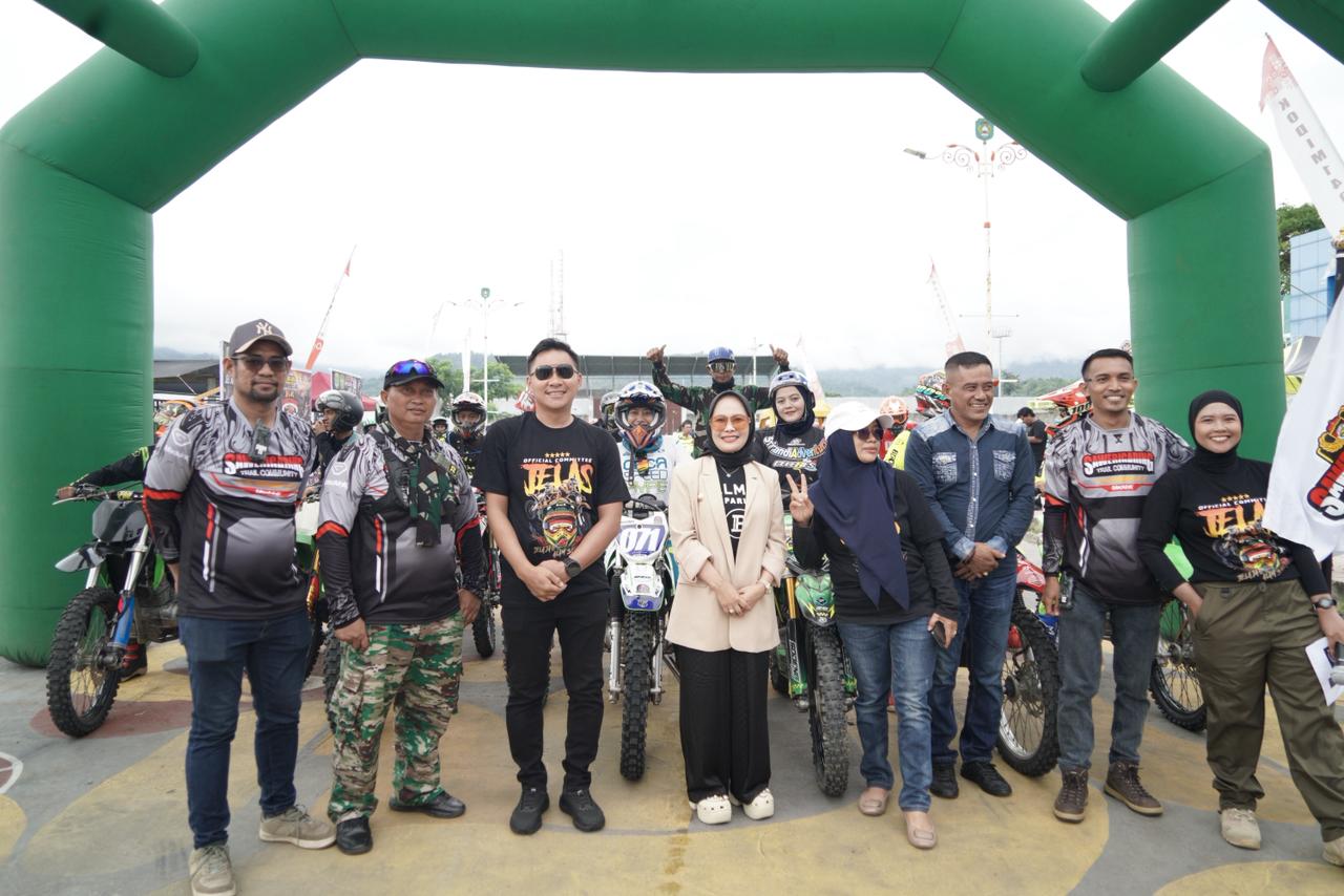 Wali Kota Palopo Lepas Ratusan Rider di Ajang Jelajah Alam Sendana