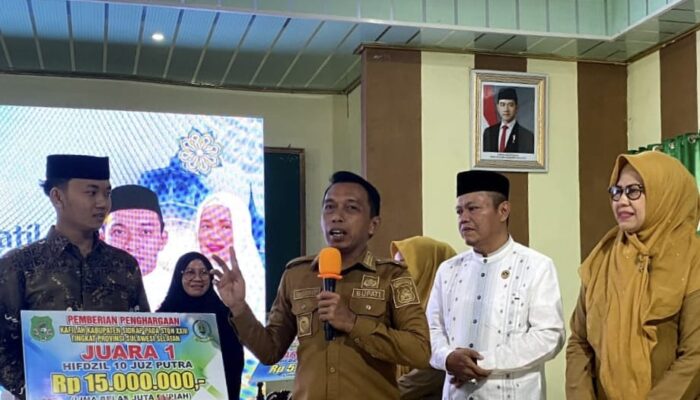 Buka Seleksi MTQ ke-34, Bupati Sidrap Targetkan Prestasi Tembus Lima Besar