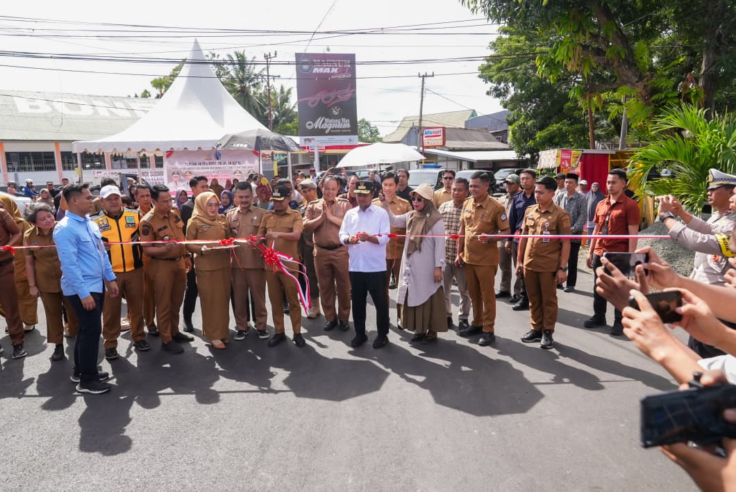 Gubernur Sulsel Resmikan Tiga Ruas Jalan Vital di Tanete Riattang Bone