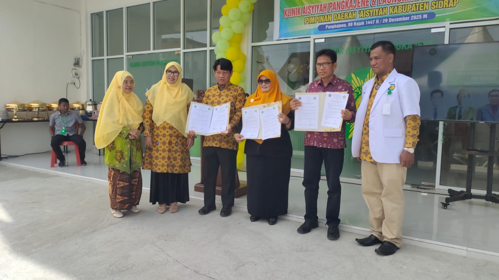Resmikan Klinik Aisiyah, Wakil Bupati Sidrap Apresiasi Layanan Day Care Lansia