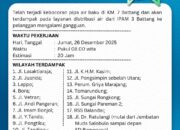 Info PAM TM: Distribusi Air di 18 Wilayah Palopo Mati Sementara
