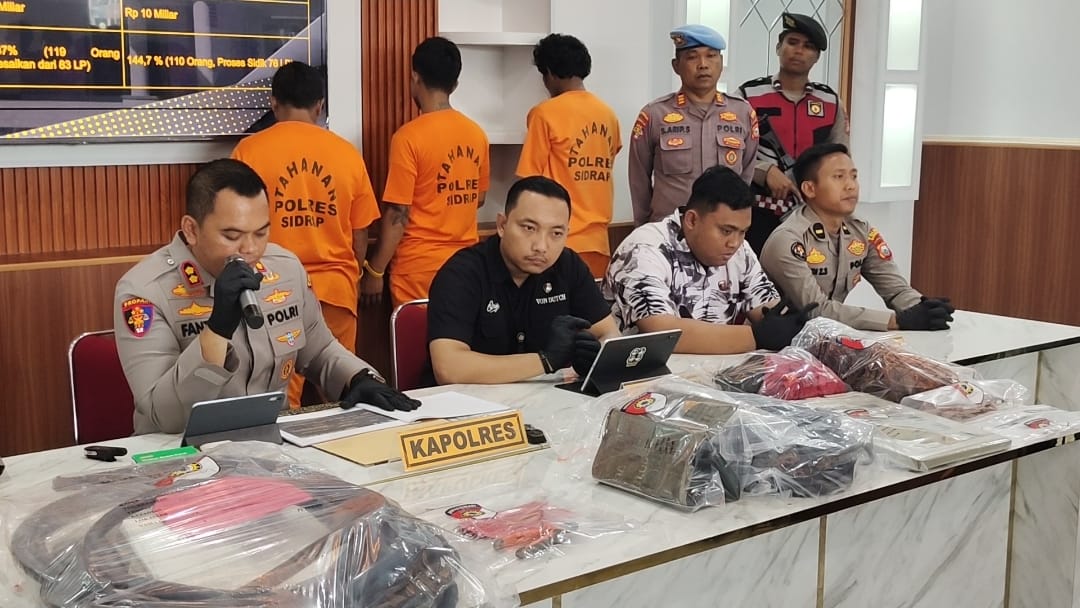 Menyamar Jadi Pemulung, Kakak Beradik di Sidrap Ditembak Polisi Usai Curi Kabel