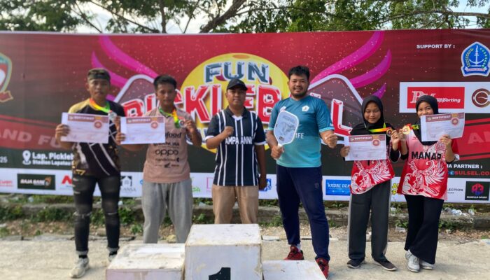 MA Nurul Akbar Pongka Raih Juara di Fun Pickleball Tournament Bone