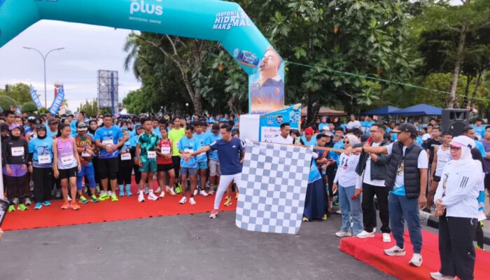 Bupati Andi Asman Sulaiman Lepas Ribuan Peserta Bone Run WIB 2025
