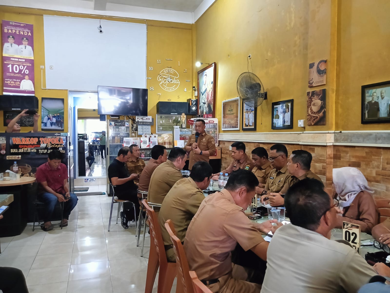 Bupati Patahudding Pimpin Penggalangan Dana untuk Sumatera, Terkumpul Rp136,7 Juta dalam 20 Menit