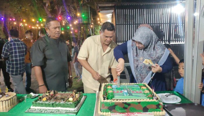 Tasyakuran Tempati Rujab, Dandim 1420 Sidrap Letkol Inf Andi Zulhakim Asdar Rayakan HUT ke-43