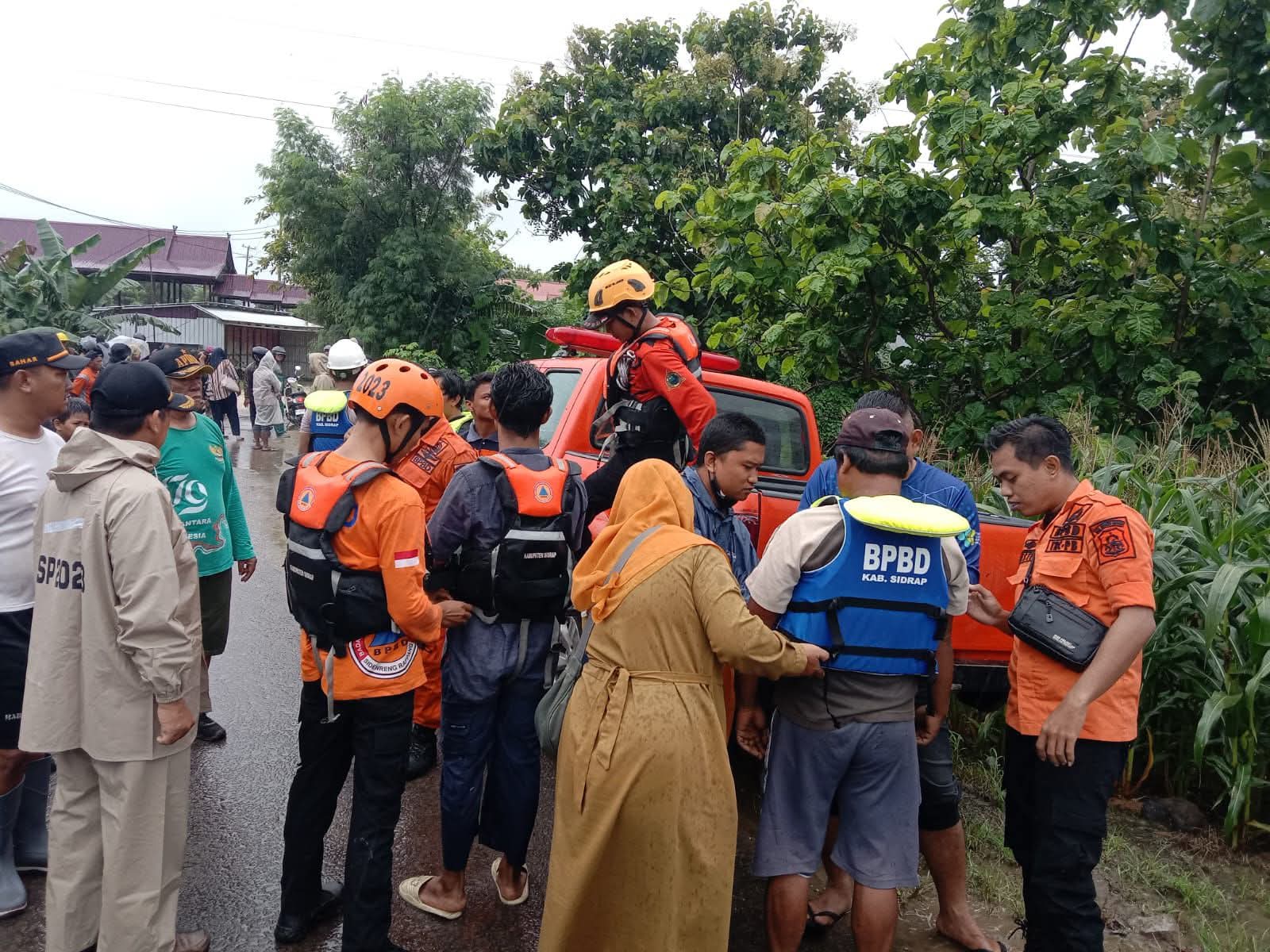 Pulang dari Kebun, Warga Sidrap Diduga Hilang Terseret Arus Sungai