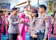 Tutup Tahun 2025, 44 Personel Polres Sidrap Naik Pangkat