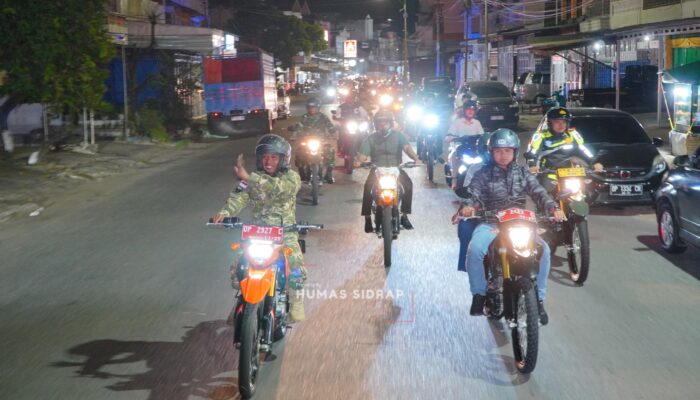 Bupati Syaharuddin Alrif Pimpin Patroli Keamanan Jelang Tahun Baru 2026