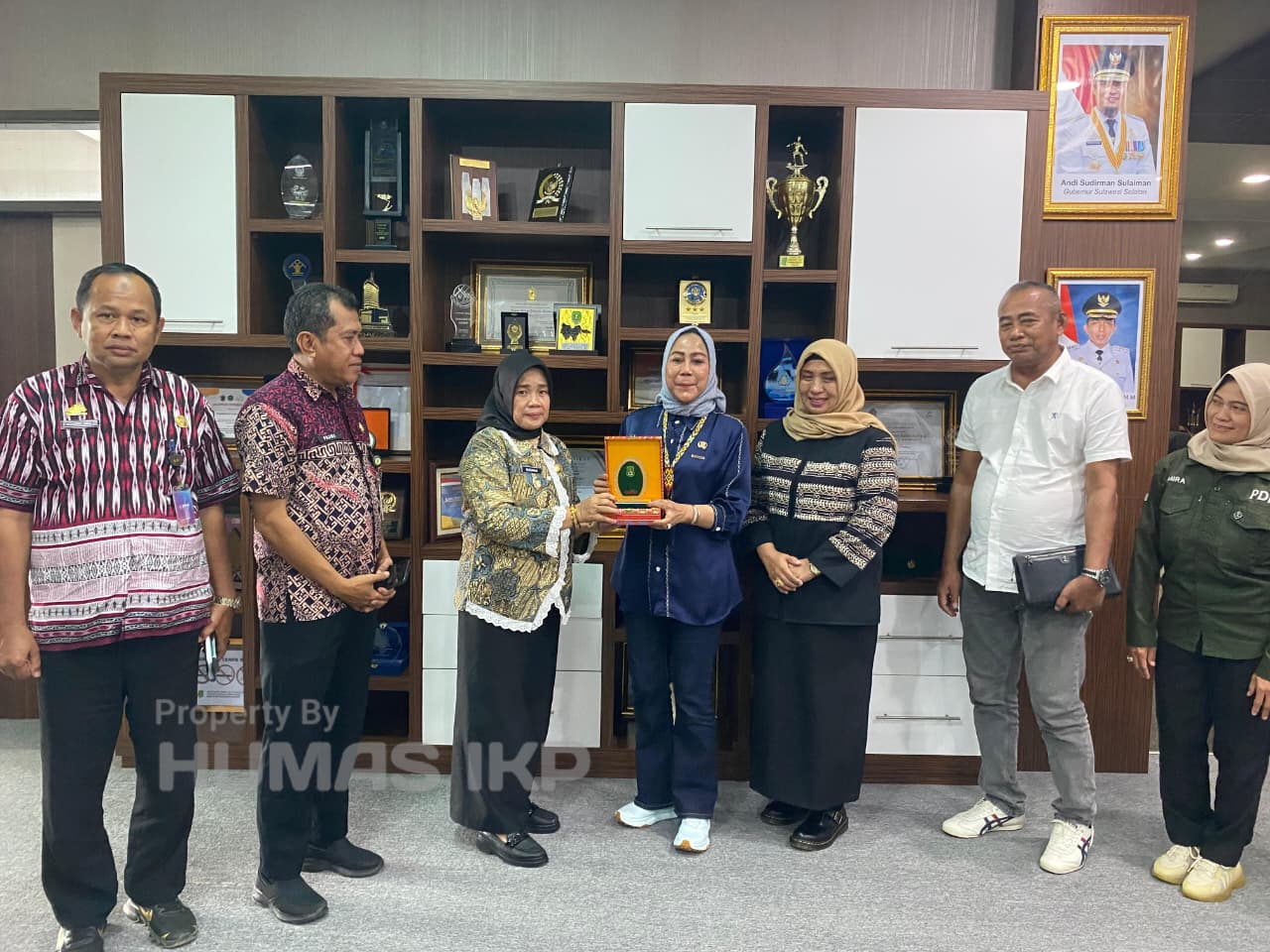 Jaga Pasokan Pangan, Pemprov Kaltara Sambangi Lumbung Beras Sidrap