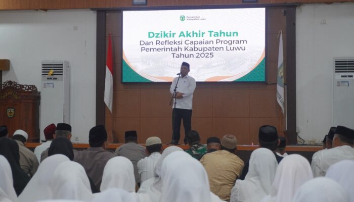 Tutup Tahun 2025, Pemkab Luwu Gelar Dzikir dan Refleksi Kinerja di Rujab Bupati
