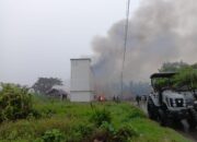 Kebakaran di Area Pasar Bua, Empat Rumah Warga Hangus