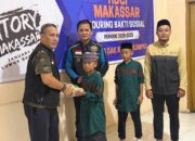 Tempuh Rute Makassar-Luwuk, HDCI Sebar Bantuan Beras di Tiap Persinggahan