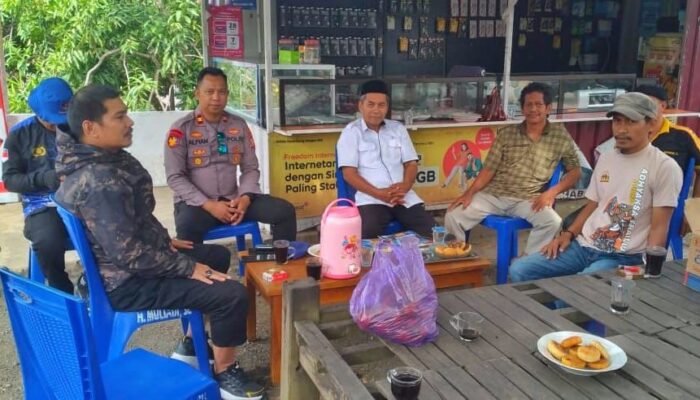 Dengar Keluhan Nelayan, Satpolairud Polres Luwu Sambangi Pesisir Luwu