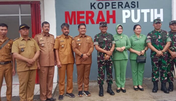 Wabup Luwu Dampingi Pangdam Tinjau Koperasi Desa Merah Putih di Ponrang