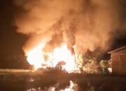 Rumah Warga di Bua Terbakar di Malam Tahun Baru, Netizen Sebut Akibat Petasan