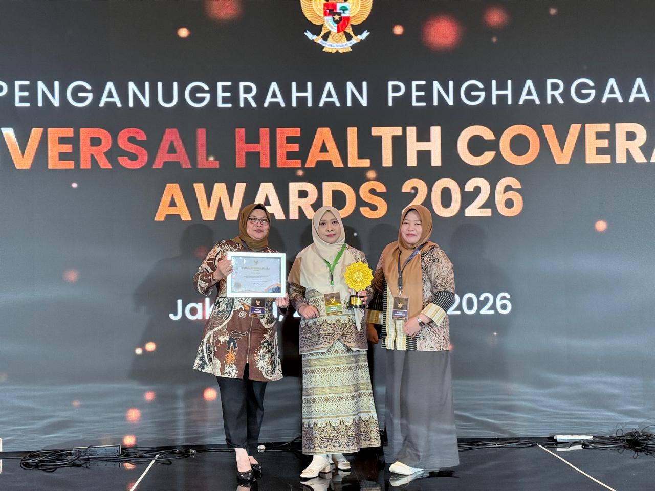 Prestasi Nasional, Luwu Terima Penghargaan Universal Health Coverage