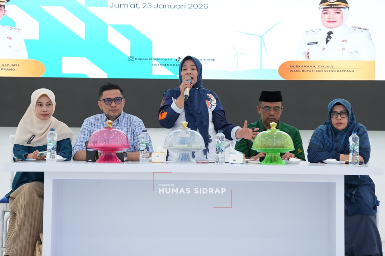 Pimpin Rakor Perdana, Nurkanaah: Sidrap Harus Terbaik Tangani Stunting