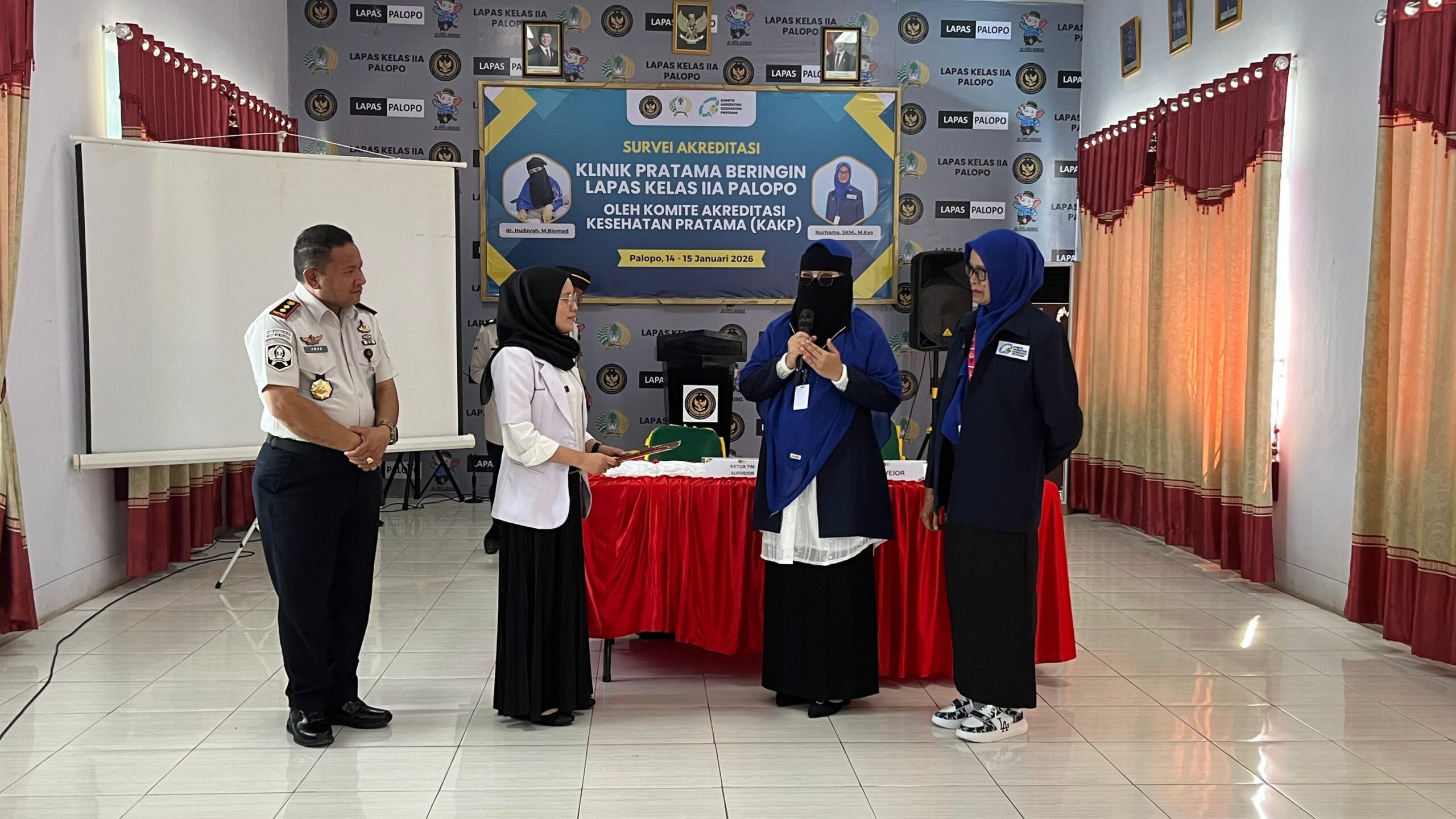 Klinik Lapas Palopo Jalani Survei Akreditasi