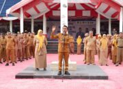 Pimpin Apel Gabungan, Bupati Sidrap Gaungkan Yel-Yel “Tanam, Panen, Hilirisasi”