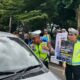 Hari Ketiga Operasi Pallawa 2026, Satlantas Polres Bone Gencar Bagi Stiker Keselamatan