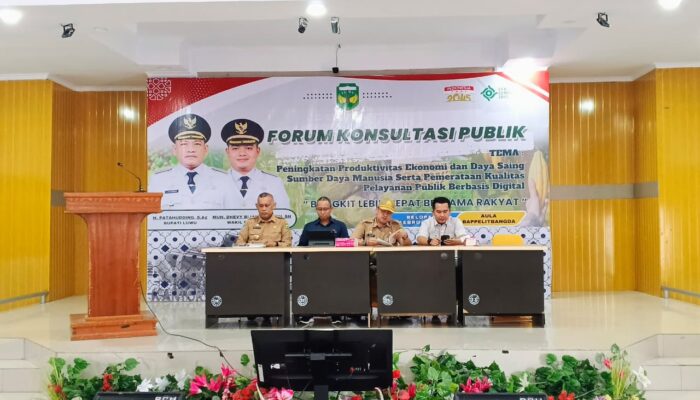 Forum Konsultasi Publik RKPD 2027 Digelar, Bappelitbangda Luwu Tekankan Perencanaan Partisipatif