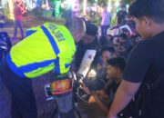 Hari Ke-5 Ops Keselamatan, Polantas Bone Kandangkan Puluhan Knalpot Brong