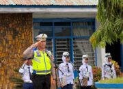 Satlantas Polres Bone Sasar Sejumlah Sekolah Kampanye Keselamatan Lalu Lintas