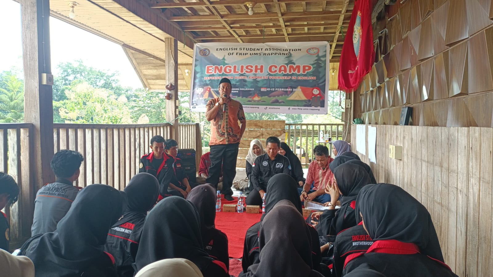 Cara Seru Belajar Bahasa, UMS Rappang Ajak Mahasiswa Kemah Sambil Belajar Inggris