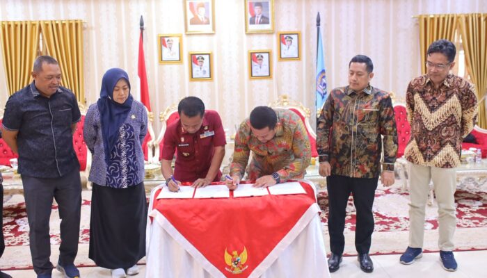 Nilai Investasi Capai 200 Miliar, Bupati Bone Teken MoU SPAM Air Bersih
