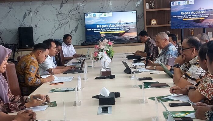 Wabup Bone dan Tiran Group Bahas Proyek Pelabuhan Rp1,7 Triliun di Tonra
