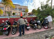 Satlantas Polres Bone Amankan 10 Motor Pelaku Balap Liar