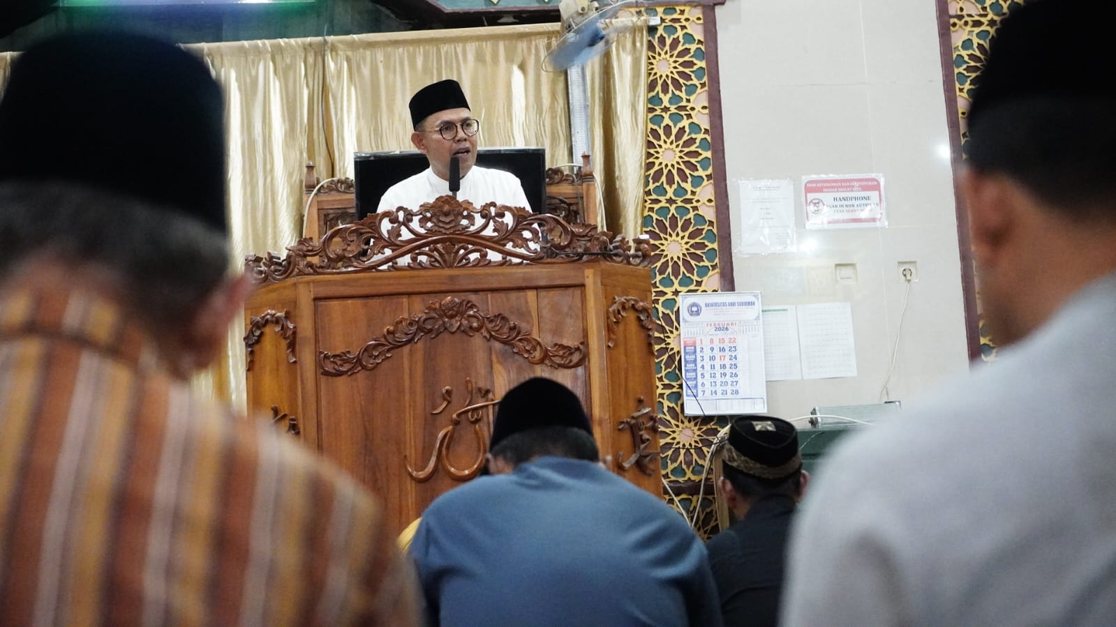 Hari Terakhir Safari Ramadan, Wabup Bone Sapa Warga Bengo di Masjid Nurul Falah