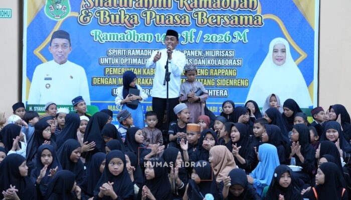Gelar Buka Puasa Bersama, Bupati Syaharuddin Evaluasi Setahun Kepemimpinan di Sidrap