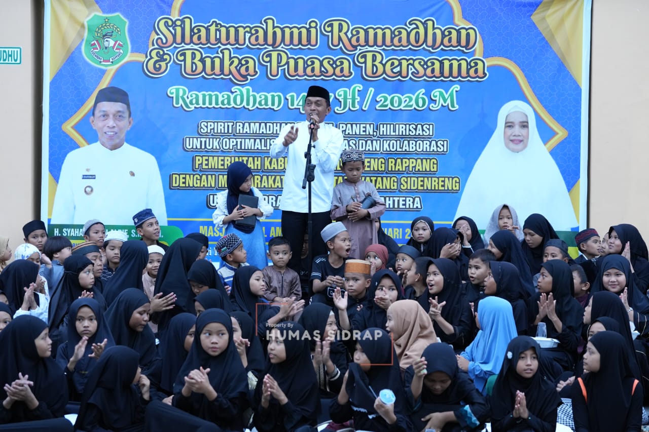 Gelar Buka Puasa Bersama, Bupati Syaharuddin Evaluasi Setahun Kepemimpinan di Sidrap